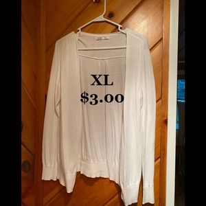 White Light Weight Cardigan